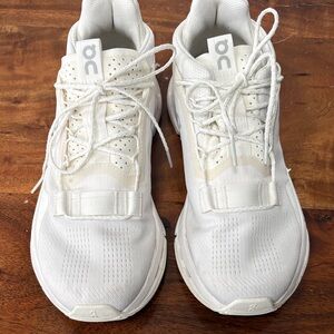 On Running Women's White Athletic Shoes